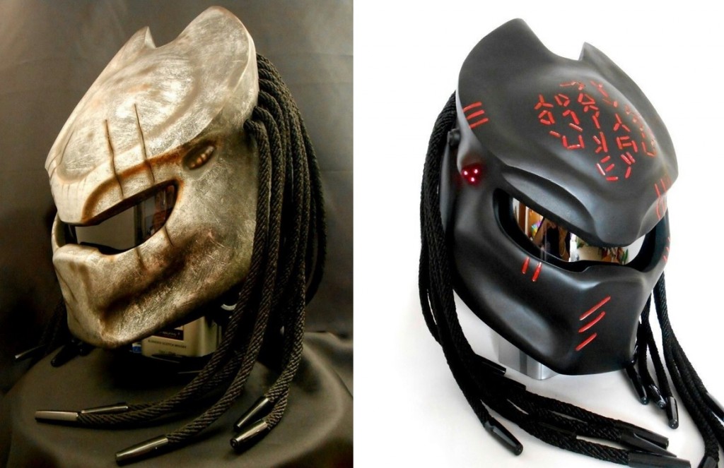 Predator motorcycle helmet