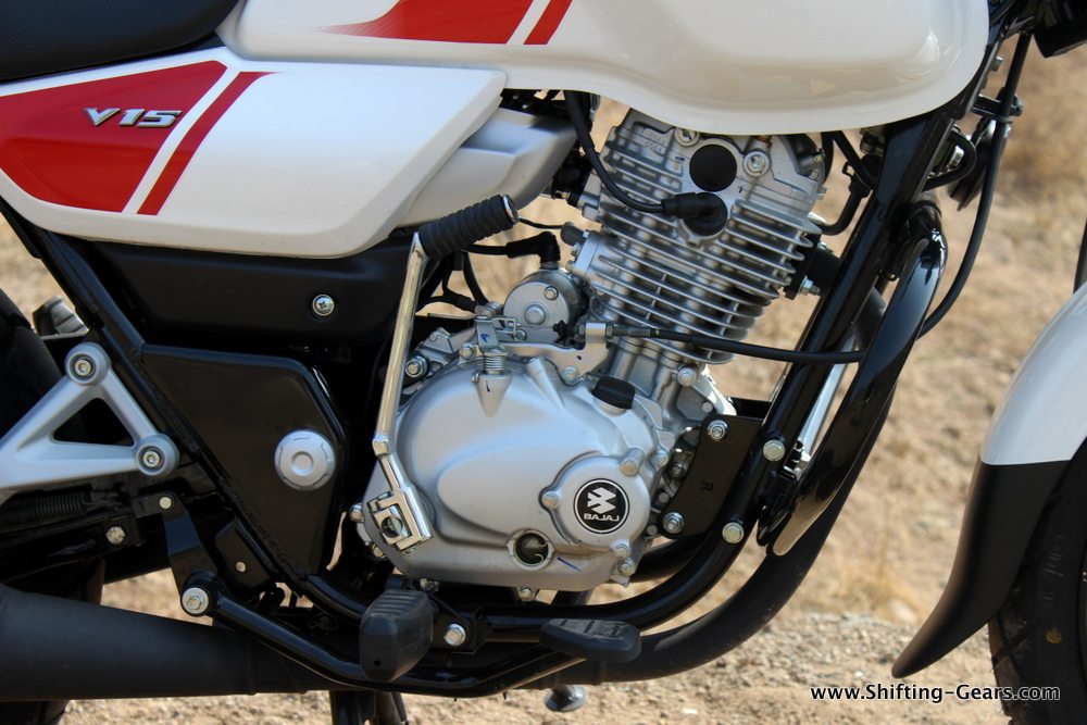 Bajaj V15 Test Ride Review Shifting Gears