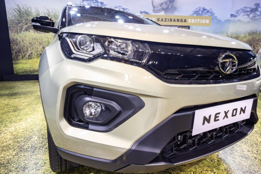 Tata Punch Nexon Harrier Safari Kaziranga Edition Pictures