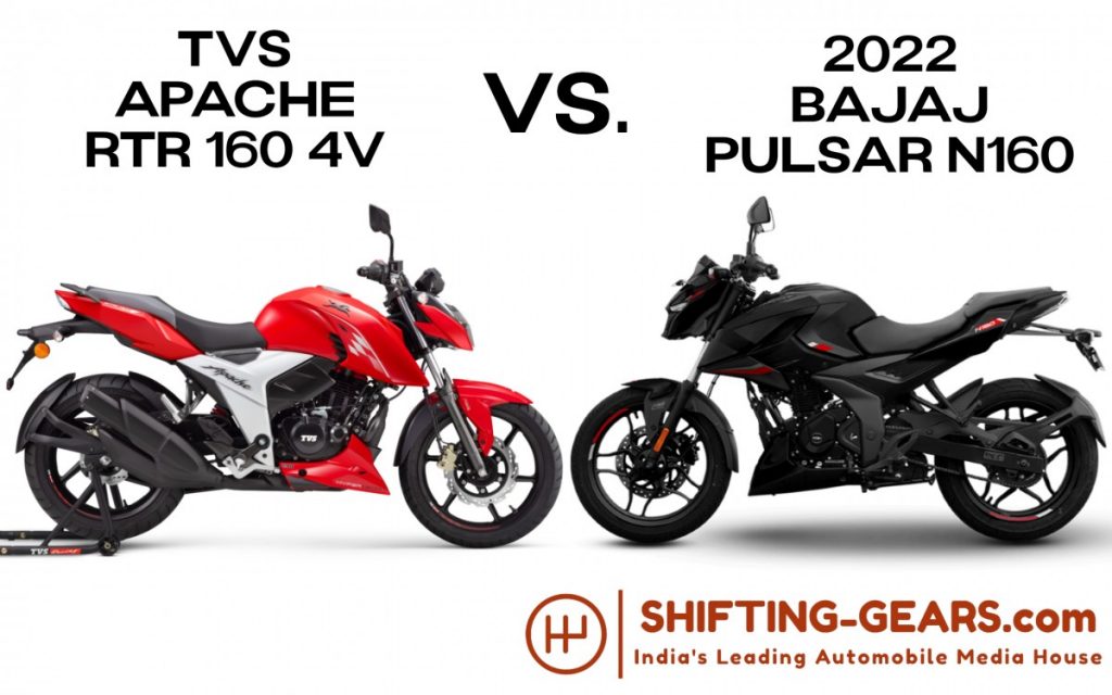 Bajaj Pulsar N Vs Tvs Apache Rtr V Specification