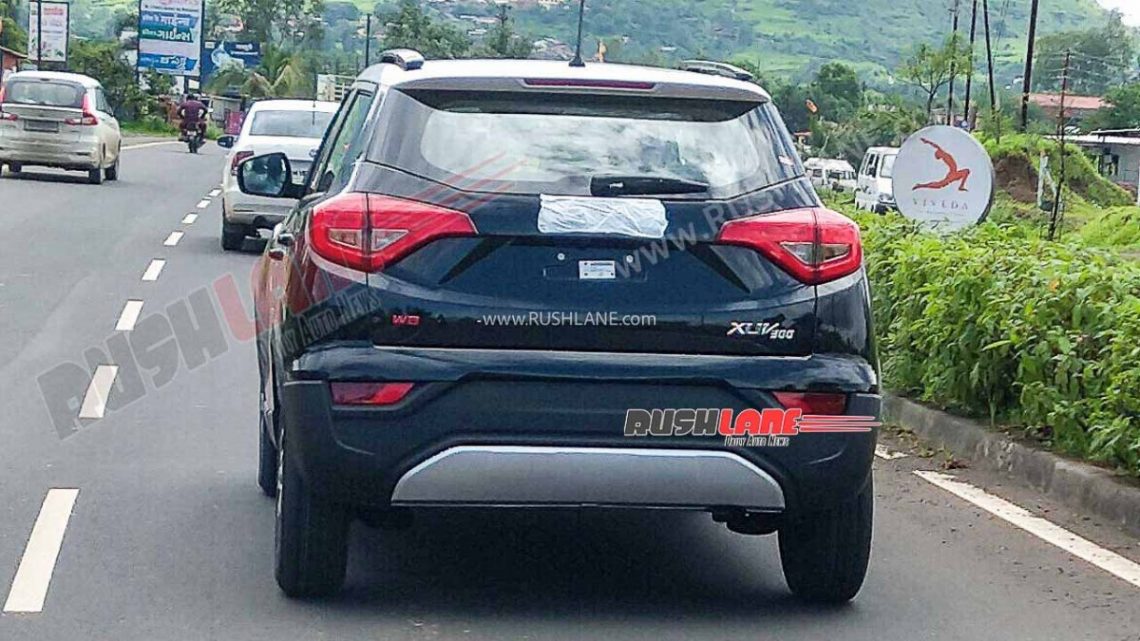 Mahindra Xuv Facelift Spotted Road Testing Shifting Gears