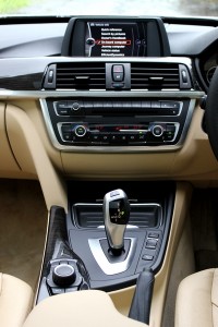 Centre console is identical to the regular 3 Series