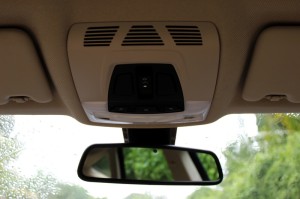 Sun-roof controls and the electrochromic rear view mirror