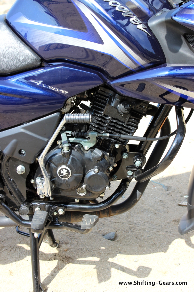 The newly developed 145cc engine