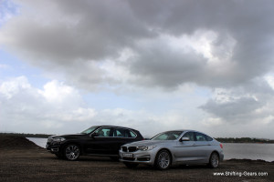 And then we met someone we reviewed last month, the BMW 3 Series GT