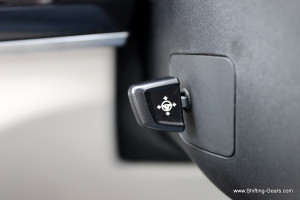 Steering wheel rake and reach is electrically adjustable