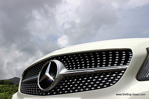 One of the most talked about feature on the A Class was this diamond grille with 302 metallic pieces