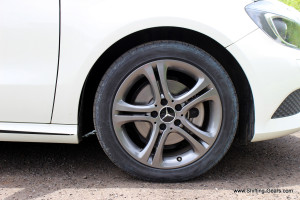 17" Termolite grey, 5-double spoke alloy wheels show with 225/45 R17 Yokohama tyres