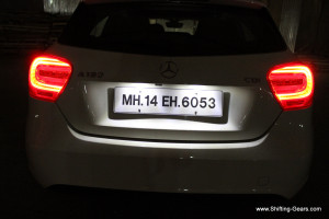 Number plates get a white illumination