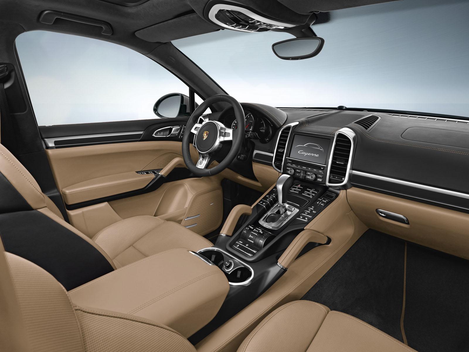 Porsche Cayenne Platinum Edition interiors