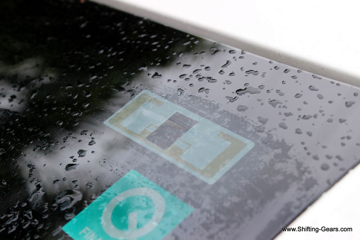 RFID tag on the windscreen