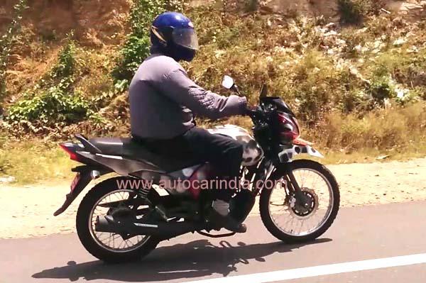Adventure motorcycle from TVS spied