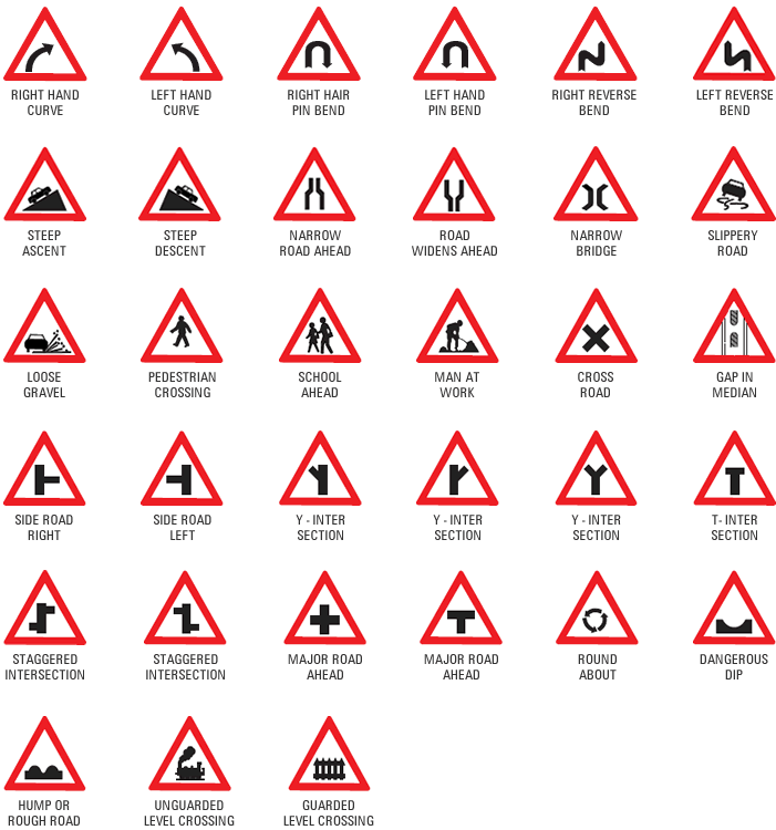 cautionary signs