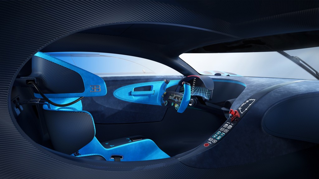 Bugatti Veyron Vision GT interiors