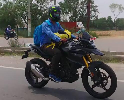 21 Bs6 Compliant Bmw G310 R G310 Gs Spotted Testing In India Shifting Gears