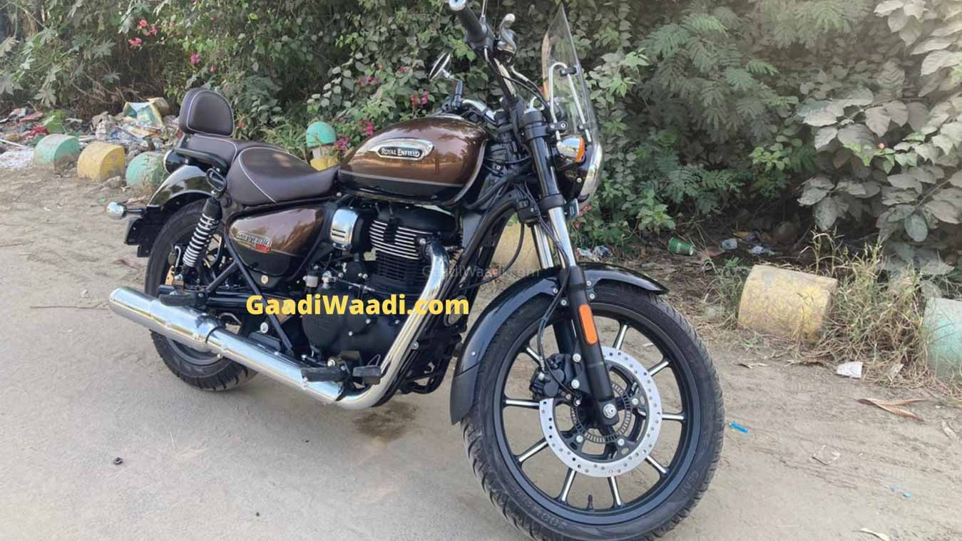 2020 royal enfield meteor 350 revealed completely in spyshots thunderbird replacement shifting gears shifting gears