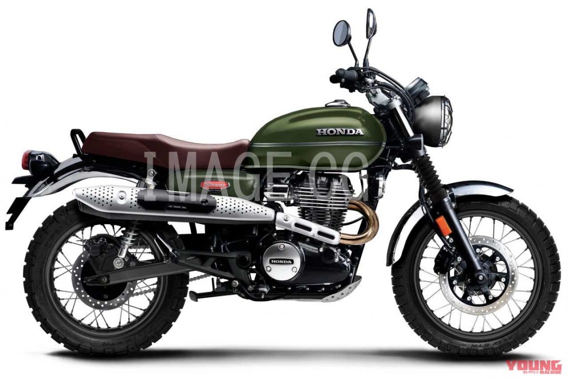 Honda working on a Scrambler based on CB350? | Shifting-Gears