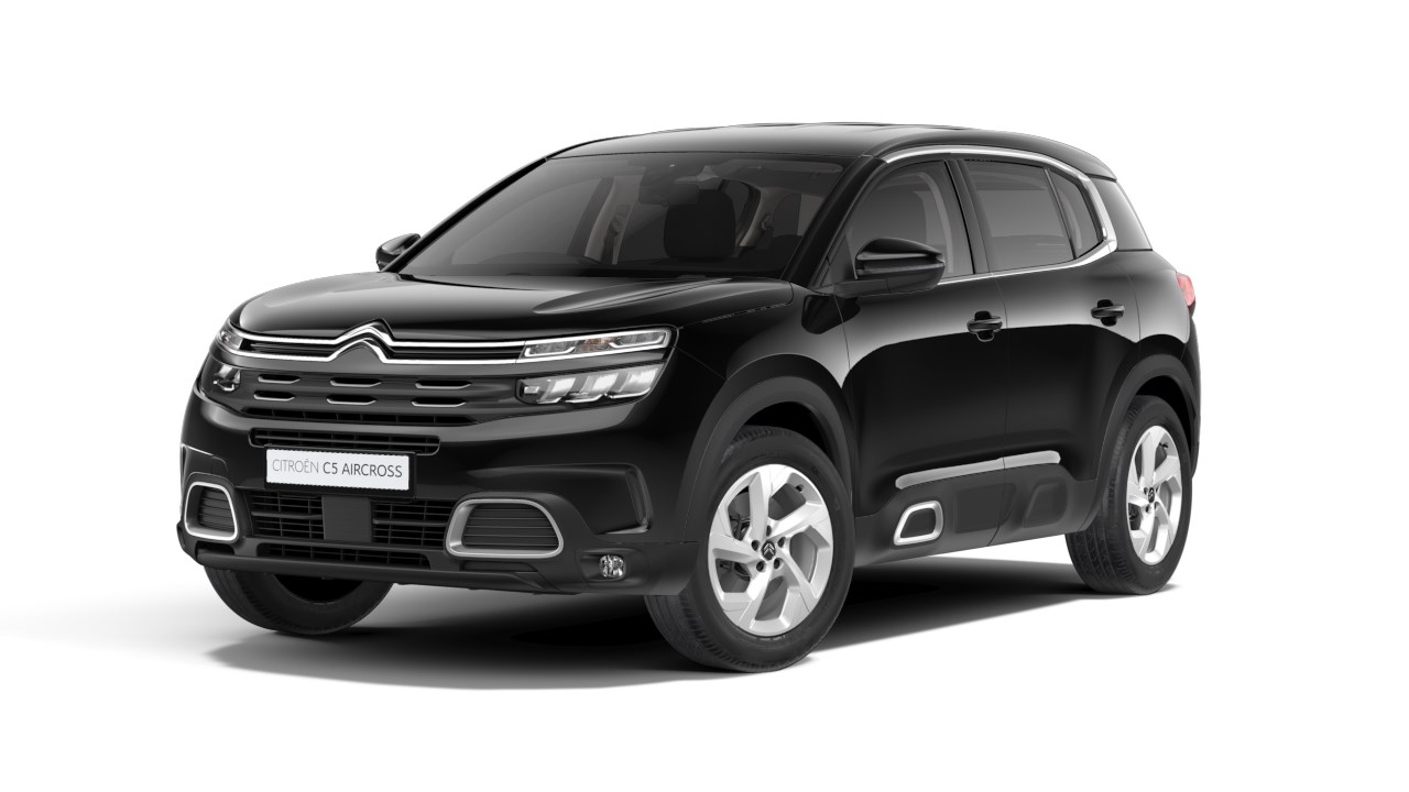 2021 Citroen C5 Aircross SUV spotted in black before