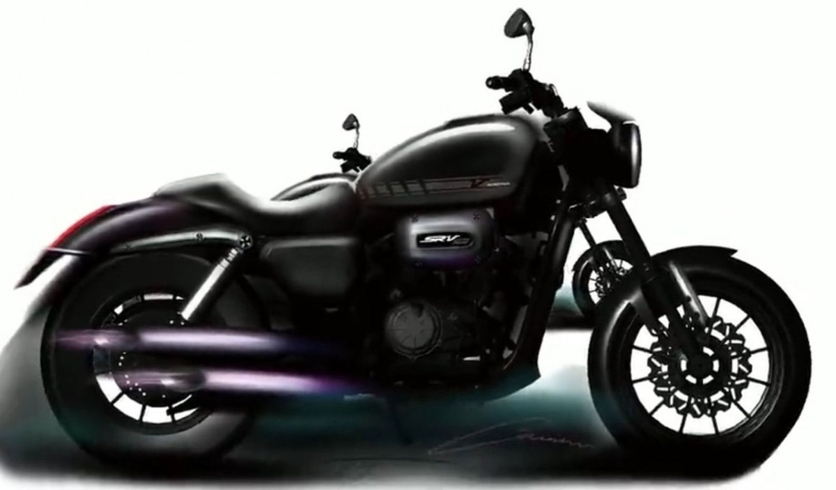 300cc HarleyDavidson twincylinder motorcycle design leaks, will rival