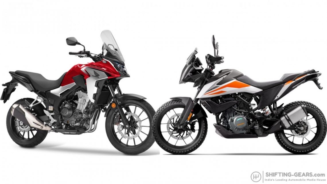 Honda Cb500x Vs. Ktm 390 Adventure - Specification Comparison 