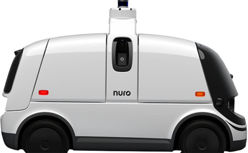 pizza delivery autonomous vehicle