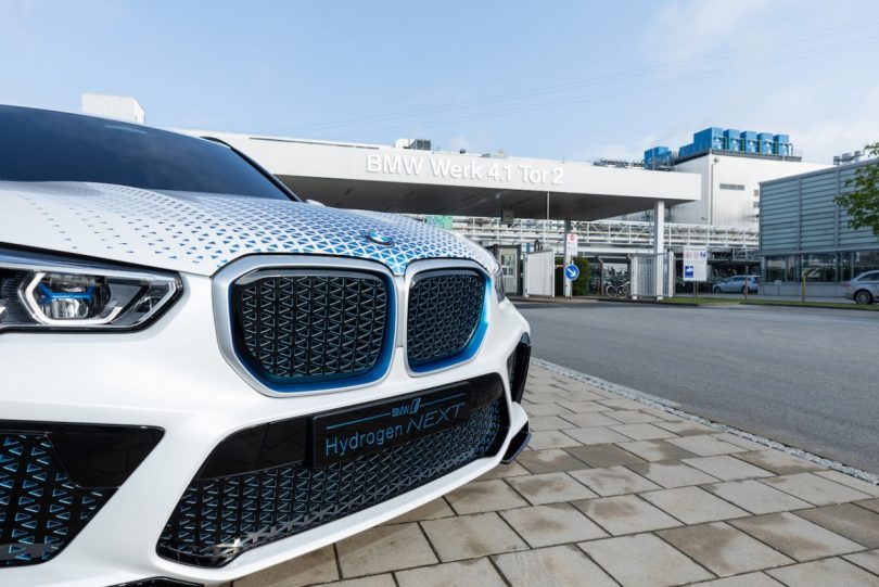 BMW X5 with hydrogen fuel cell e-drive technology pilot production in