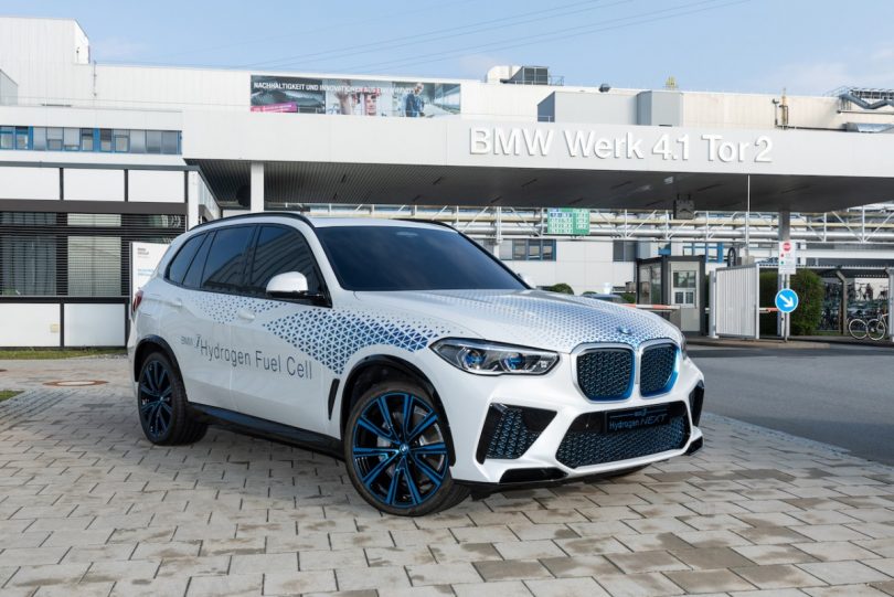 BMW X5 with hydrogen fuel cell e-drive technology pilot production in