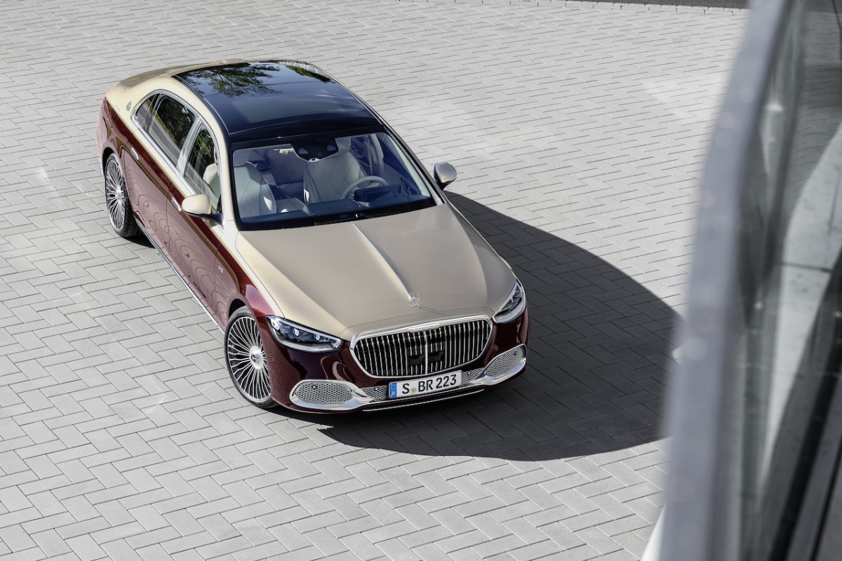 Mercedes Maybach S Class S V Flagship Limousine Revealed