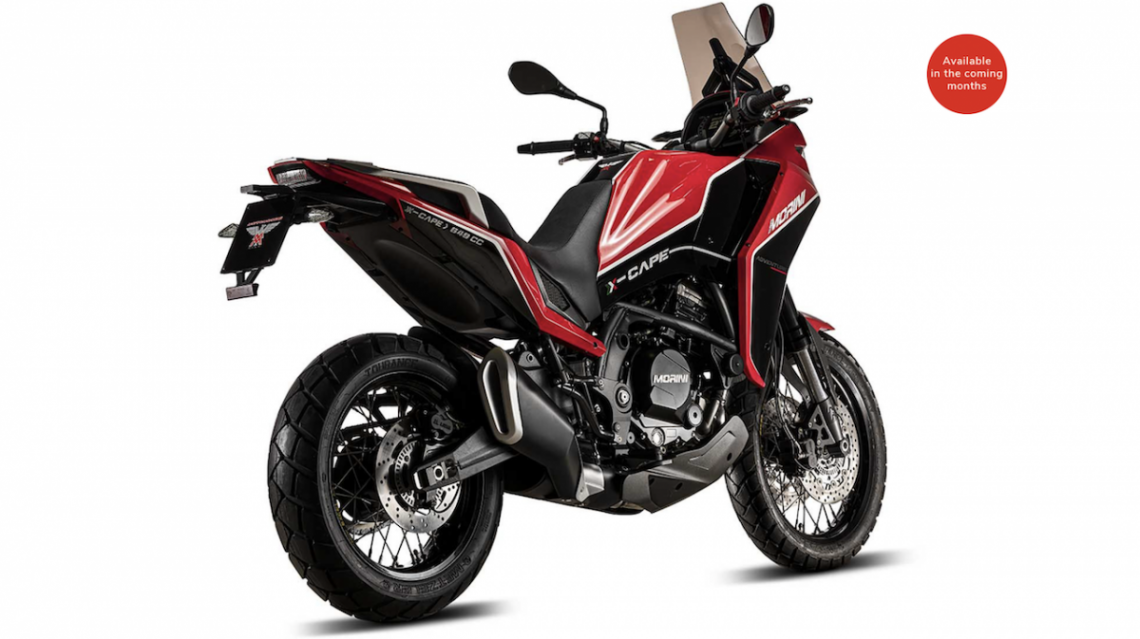 Moto Morini reveals X-Cape 650 adventure motorcycle 