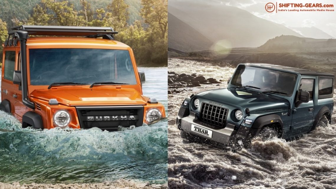 Force Gurkha Vs. Mahindra Thar – Specification Comparison – Shifting-Gears