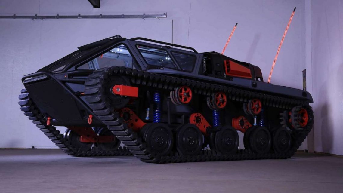 800 HP Ripsaw EV3-F4 is a luxury tank, fastest tracked vehicle ...