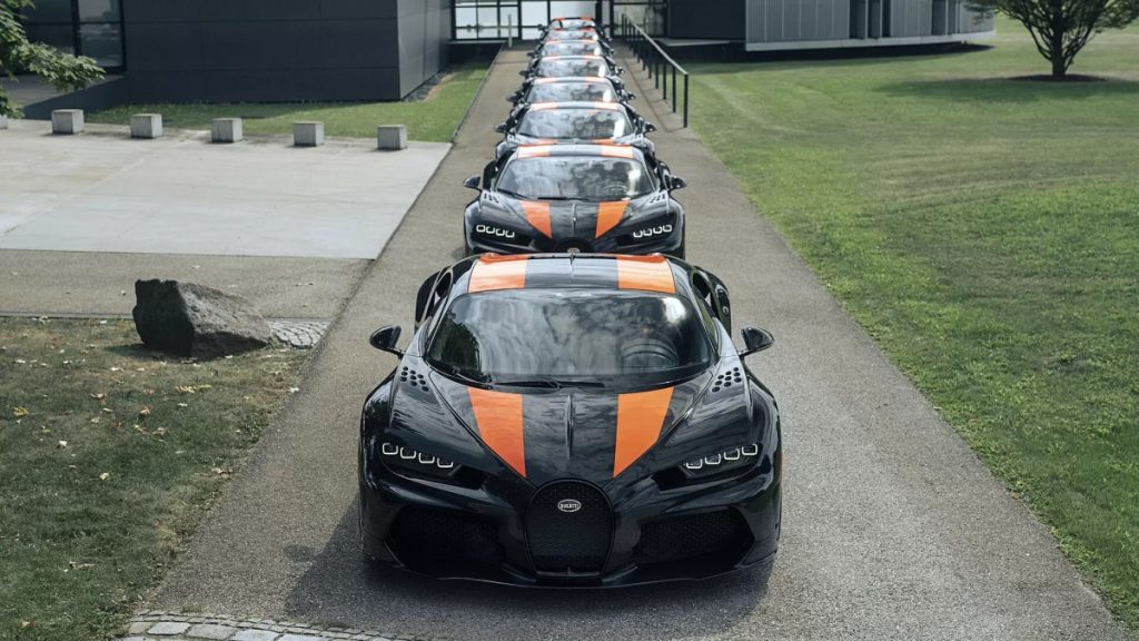 Bugatti Chiron Super Sport 300+ first batch is ready for customers