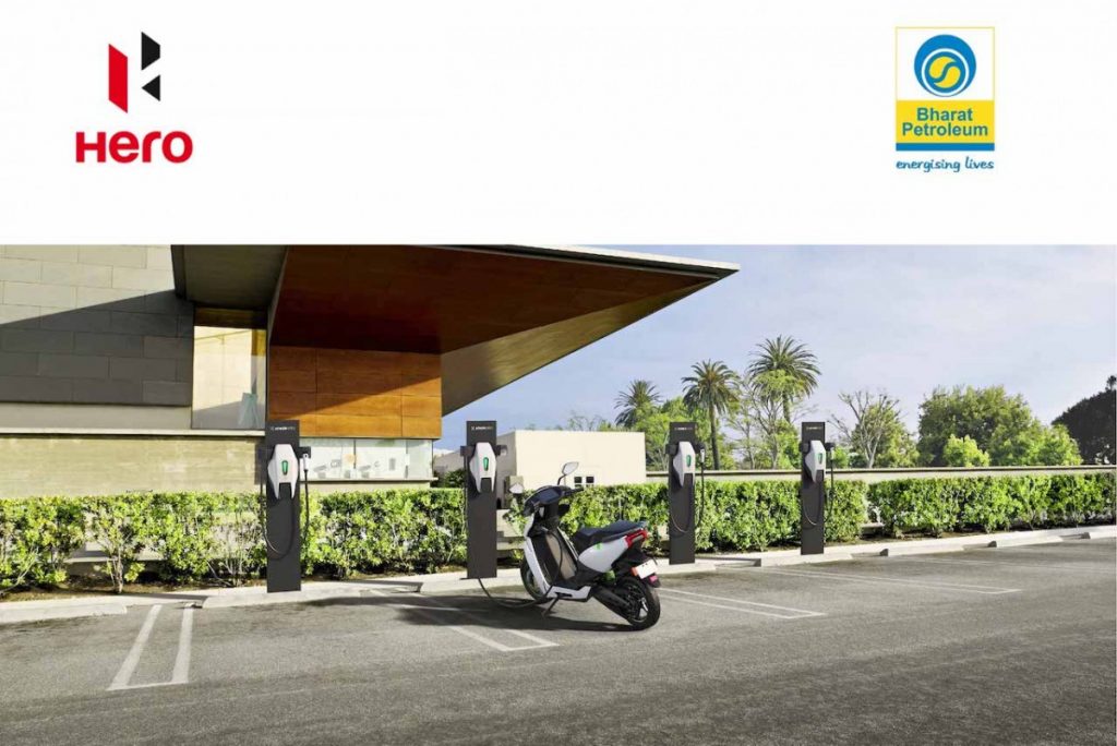 Hero MotoCorp & Bharat Petroleum Corporation Plan To Electrify The ...