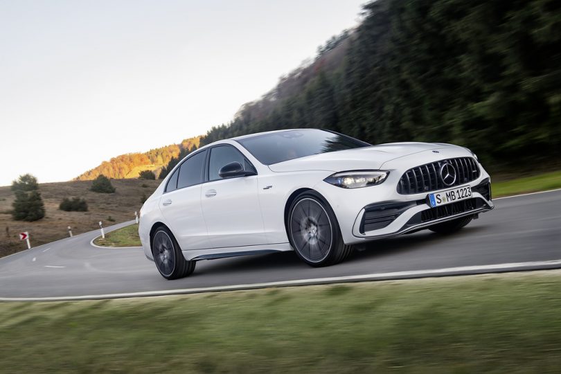 2022 Mercedes-amg C43 Sedan Revealed With Mild-hybrid Tech – Shifting-gears