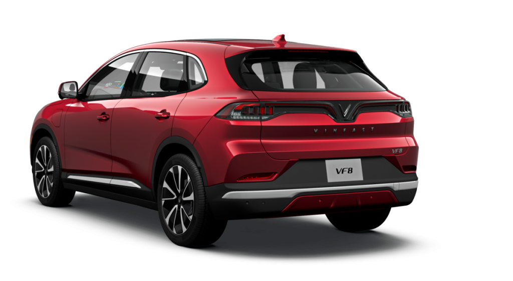 Spotted In India Vinfast Vf8 Electric Suv Shifting Gears 