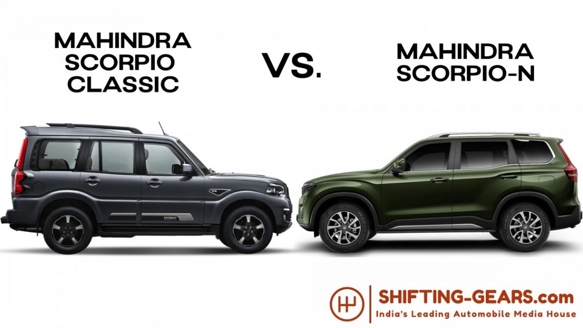 2022 Mahindra Scorpio Classic Vs. ScorpioN Price Comparison