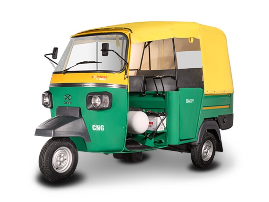 Baxy 396cc CNG three-wheelers launched in India – Shifting-Gears