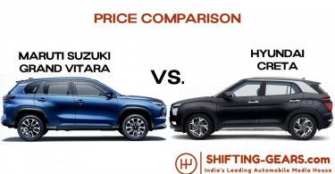 Maruti Suzuki Grand Vitara Vs. Hyundai Creta - Price Comparison