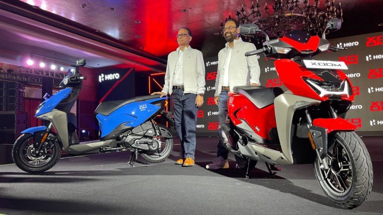 Hero MotoCorp Xoom 110cc scooter launched in India at INR 68,599 ...