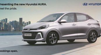 2023 Hyundai Aura facelift bookings open in India