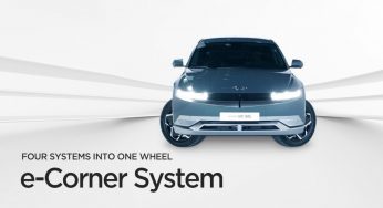 Check out the Hyundai Ioniq 5 with e-corner system