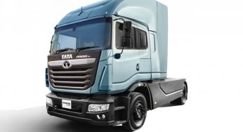 Tata Prima E.55S hydrogen fuel cell tractor concept revealed at Auto Expo 2023