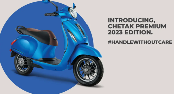 2023 Bajaj Chetak Premium Edition launched at INR 1,51,910
