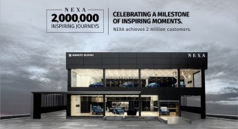 Maruti Suzuki Nexa crosses 2 million sales milestone