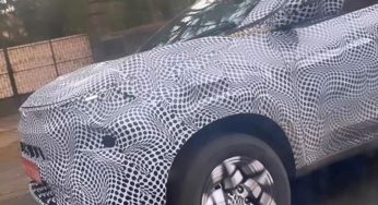 2023 Tata Nexon facelift spotted, design inspired by Curvv