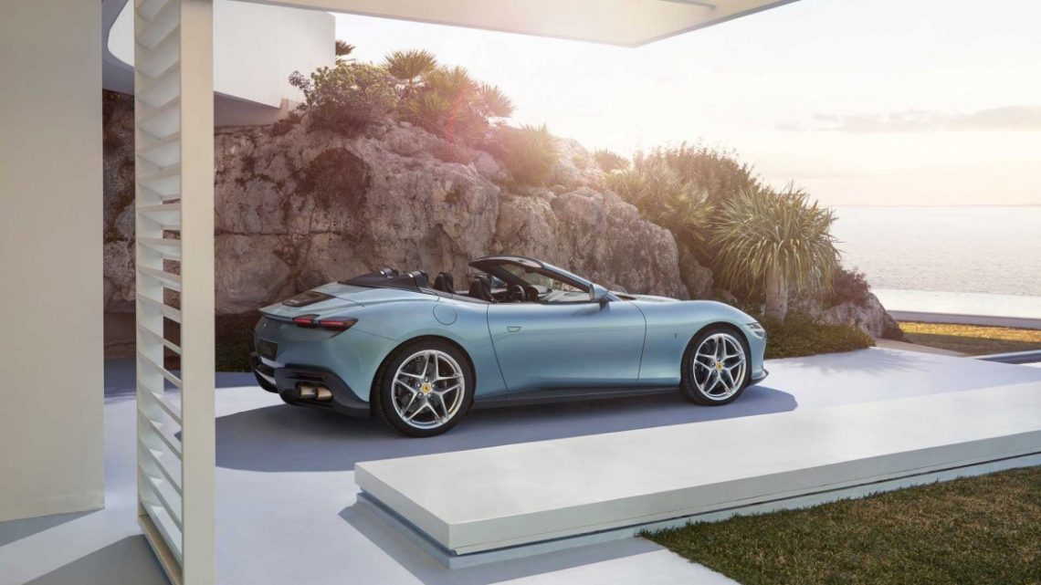 new ferrari roma spider