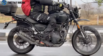 2023 Triumph Scrambler 400cc bike spotted road testing, Made-in-India