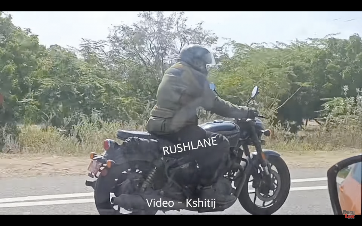 Spotted Again Royal Enfield Shotgun 650 Testing In Production Form Shifting Gears 3007