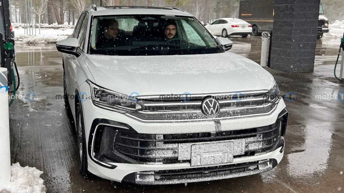 New Generation Volkswagen Tiguan Revealed While Testing Shifting Gears