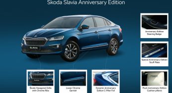 2023 Škoda Slavia Anniversary Edition launched in India at INR 17,27,999